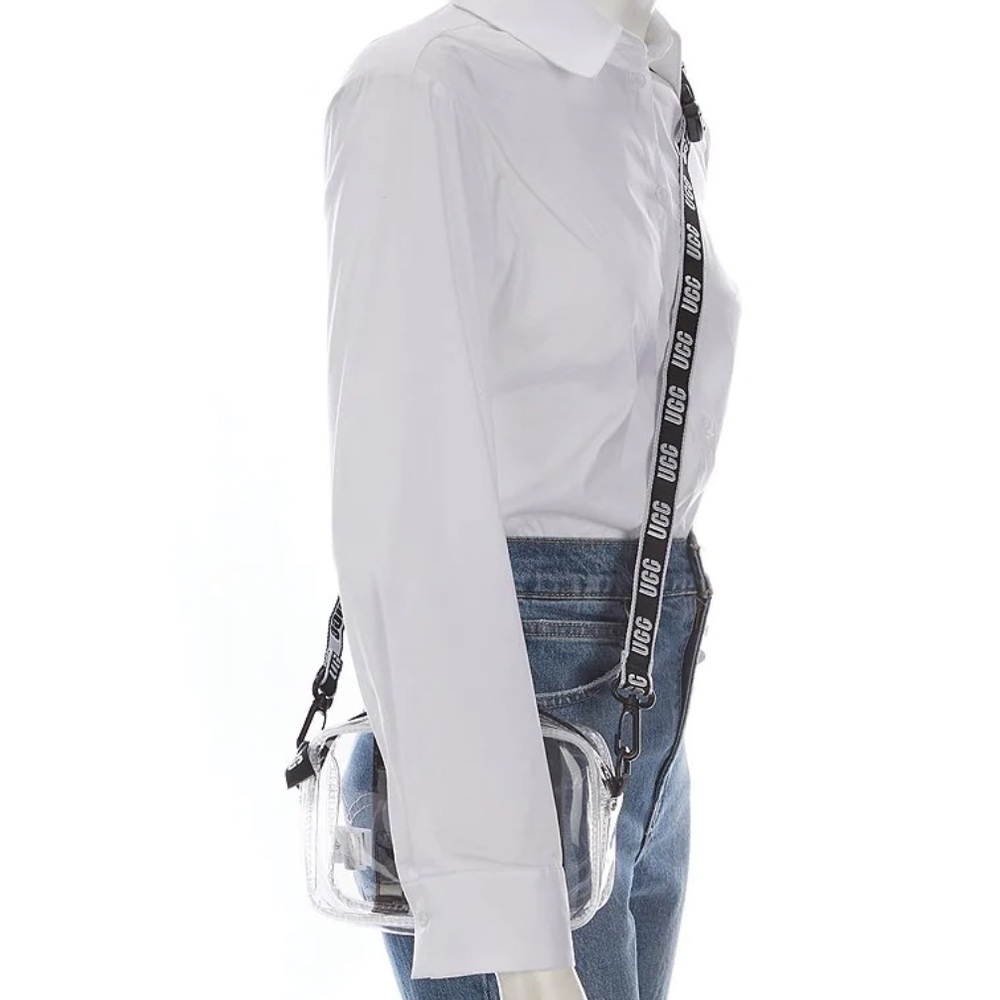 NWT UGG Janey II Transparent (3 in 1) Black Crossbody - Picture 2 of 11